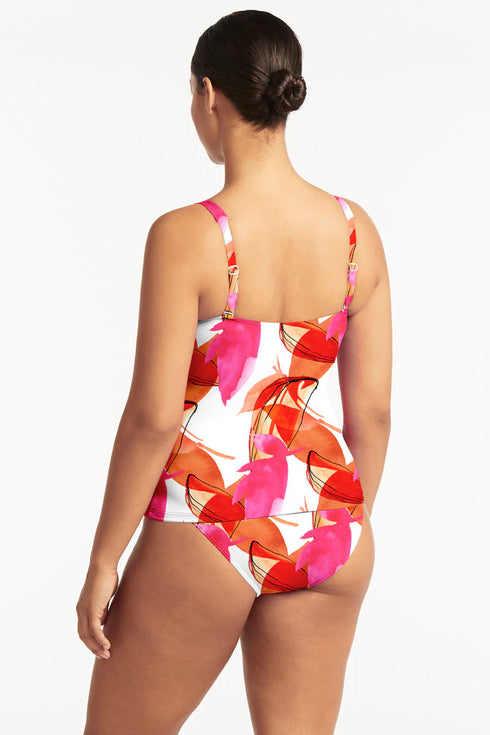 Sea Level Sublime Twist Front Tank Top